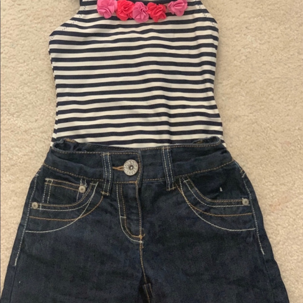 Swimsuit and shorts set